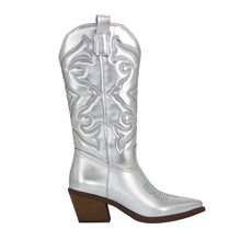 Load image into Gallery viewer, Jaylani Metallic Western Boots
