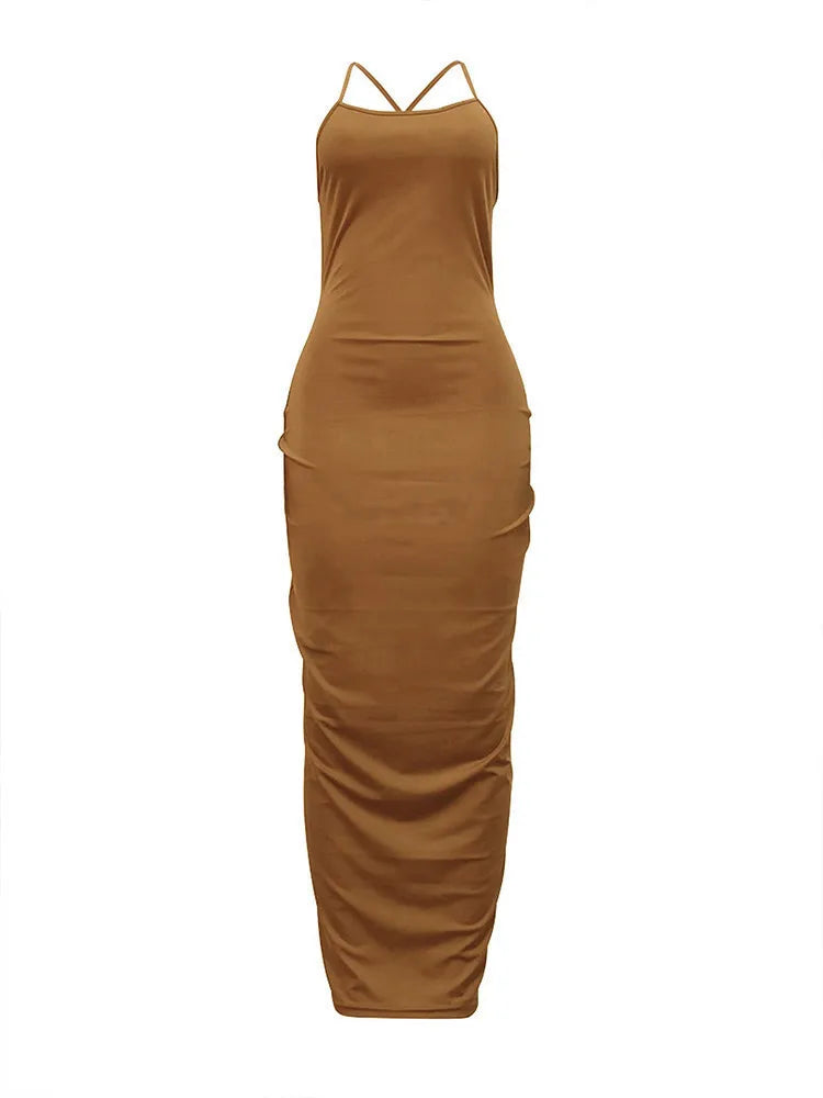 Kirti Bodycon Maxi Dress