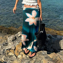 Load image into Gallery viewer, Jessa Knit Floral Maxi Skirt
