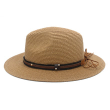 Load image into Gallery viewer, Tiffany Bull Straw Hat

