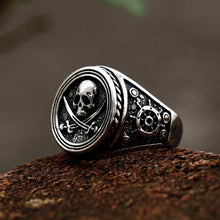 Load image into Gallery viewer, The Pirate Skull Ring
