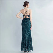 Load image into Gallery viewer, Sofia Kaitlyn Slit Maxi Dress
