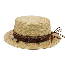 Load image into Gallery viewer, Eliana Straw Boater Hat
