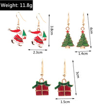 Load image into Gallery viewer, North Pole Christmas Earrings
