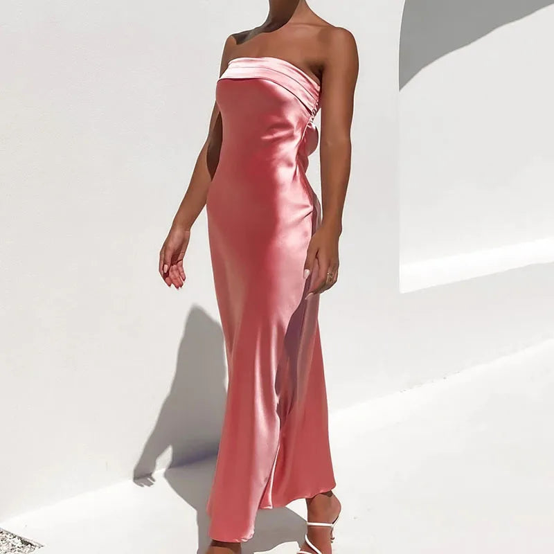 Laniah Strapless Maxi Dress