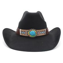 Load image into Gallery viewer, Ingrid Wool Western Hat
