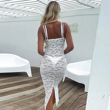 Load image into Gallery viewer, Isabela Lace Bodycon Maxi Dress
