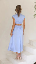 Load image into Gallery viewer, Elsie Kerissa Turtleneck Cut Out Maxi Dress
