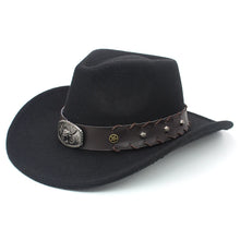 Load image into Gallery viewer, Laurel Bull Wool Western Hat
