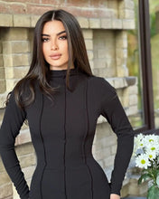 Load image into Gallery viewer, Cheyenne Ribbed Long Sleeve Bodycon Maxi Dress
