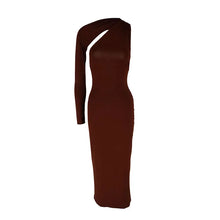 Load image into Gallery viewer, Amelia One Shoulder Backless Maxi Dress
