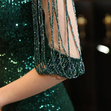 Load image into Gallery viewer, Madeline Piper Sequin Mermaid Maxi Dress
