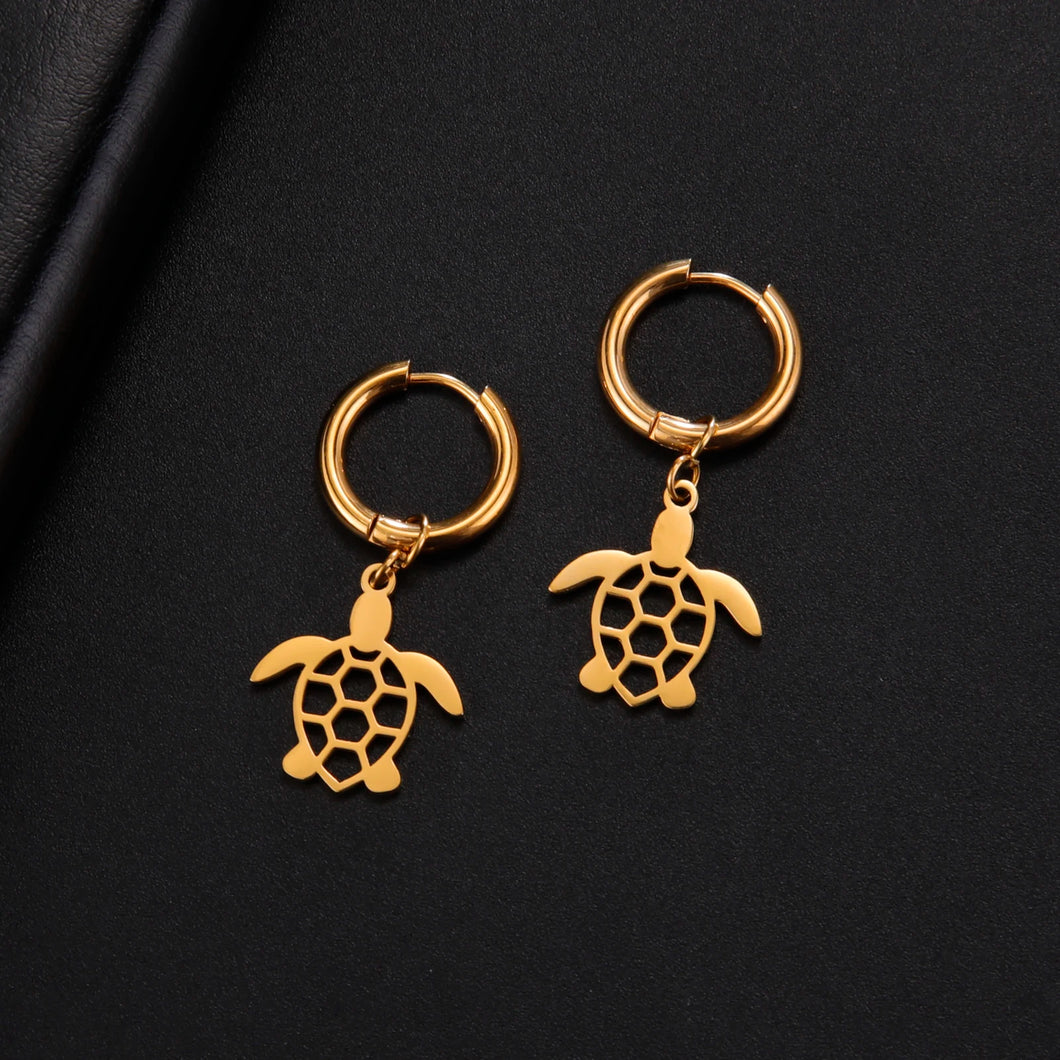 Jolly Turtle Earrings