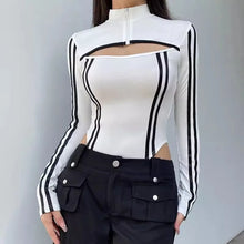 Load image into Gallery viewer, Elva Turtleneck Long Sleeve Bodysuit
