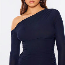 Load image into Gallery viewer, Aurora Long Sleeve Midi Dress
