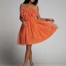 Load image into Gallery viewer, Harper Ann Tulle Strapless Mini Dress
