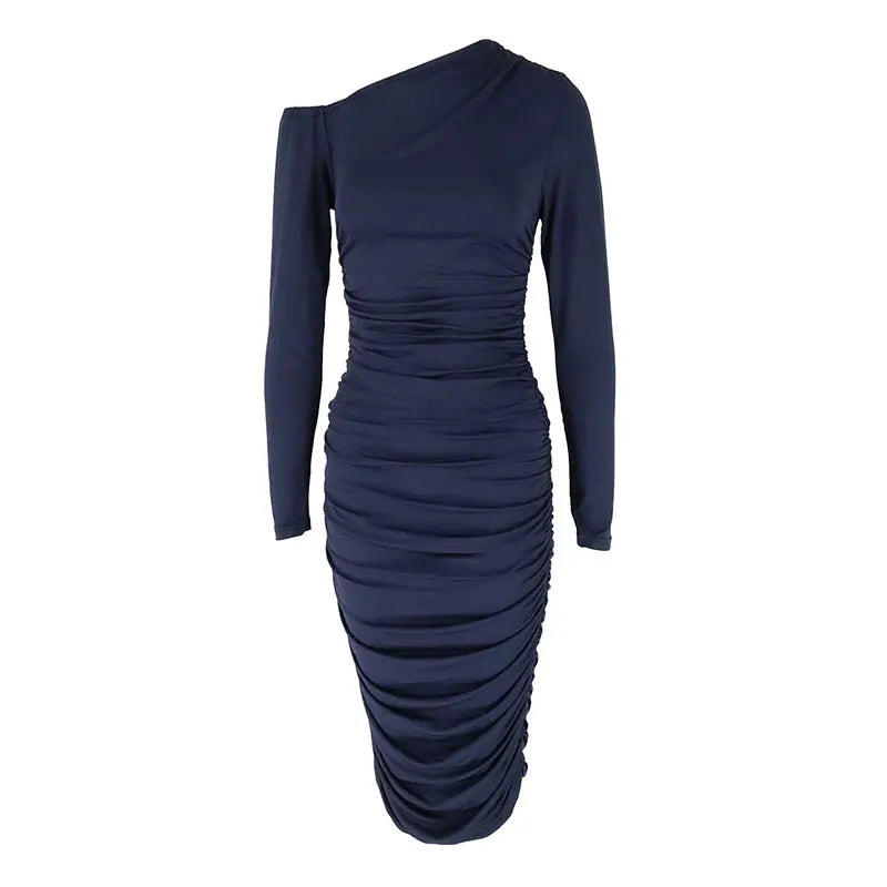 Aurora Long Sleeve Midi Dress