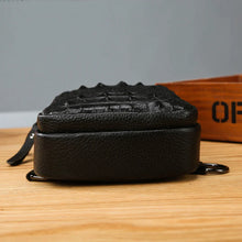 Load image into Gallery viewer, Marcos Croc Leather Bag
