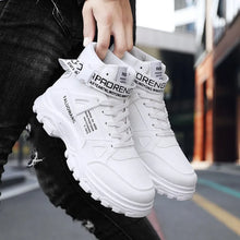 Load image into Gallery viewer, Lake High Top Leather Sneakers
