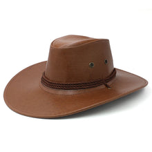 Load image into Gallery viewer, Madeline Leather Western Hat
