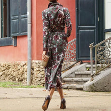 Load image into Gallery viewer, Noa Jackson Long Sleeve Maxi Dress
