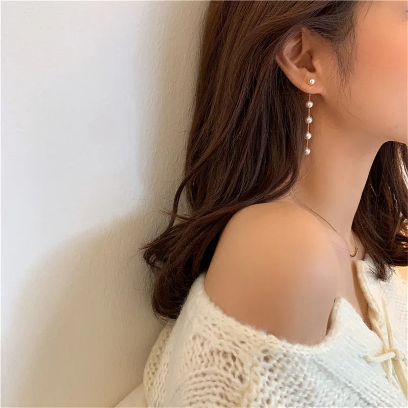 Darcelle Pearl Earrings