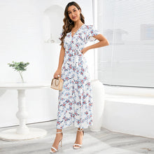 Load image into Gallery viewer, Dorothy Jane Floral Slit Maxi Dress
