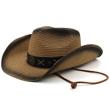 Load image into Gallery viewer, Molly Straw Western Hat
