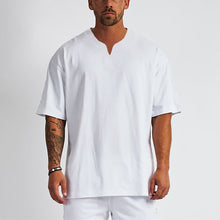 Load image into Gallery viewer, Reid V-Neck Oversized T-Shirt
