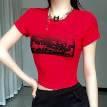 Load image into Gallery viewer, City Views Crop T-Shirt
