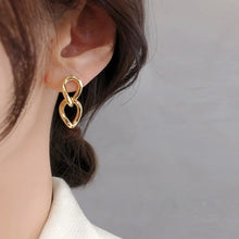 Load image into Gallery viewer, Courtline Gold Chain Earrings
