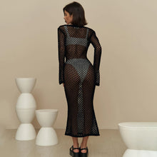 Load image into Gallery viewer, Laurie Knit Long Sleeve Maxi Dress
