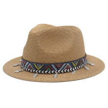 Load image into Gallery viewer, Valarie Straw Panama Hat
