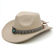 Load image into Gallery viewer, Nylah Wool Western Hat
