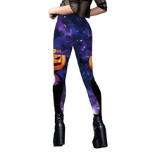 Load image into Gallery viewer, Pumpkin Night Halloween Legging Pants
