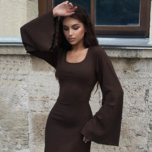 Load image into Gallery viewer, Harmony Long Sleeve Maxi Dress
