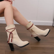 Load image into Gallery viewer, Magnolia High Heel Ankle Boots
