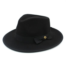 Load image into Gallery viewer, Kenneth Wool Wide Brim Panama Hat
