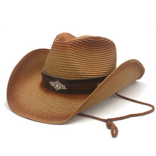 Load image into Gallery viewer, Raelynn Straw Western Hat
