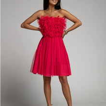 Load image into Gallery viewer, Harper Ann Tulle Strapless Mini Dress
