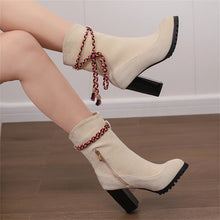 Load image into Gallery viewer, Magnolia High Heel Ankle Boots
