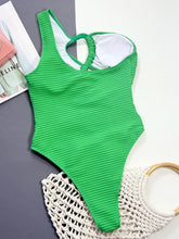 Load image into Gallery viewer, Jamiya Cut Out One Shoulder Swimsuit
