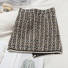 Load image into Gallery viewer, Jariyah Plaid High Waist Mini Skirt
