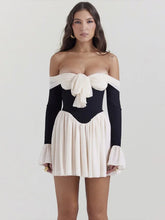 Load image into Gallery viewer, Diandra Off Shoulder Long Sleeve Mini Dress
