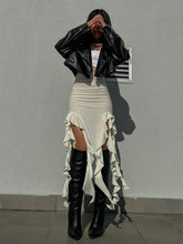 Load image into Gallery viewer, Kelly Ruffle High Waist Maxi Skirt
