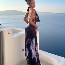 Load image into Gallery viewer, Julia Halter Neck Maxi Dress
