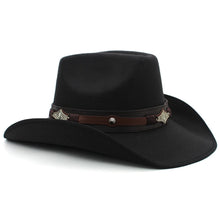 Load image into Gallery viewer, Kallie Wool Western Hat
