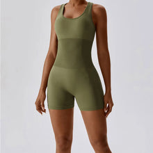 Load image into Gallery viewer, Jewel Seamless One-Piece Yoga Playsuit Unitard
