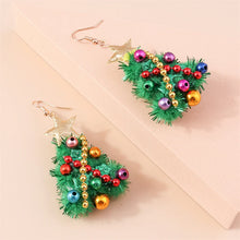 Load image into Gallery viewer, Lumi Christmas Tree Earrings
