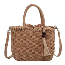 Load image into Gallery viewer, Avril Rattan Bag
